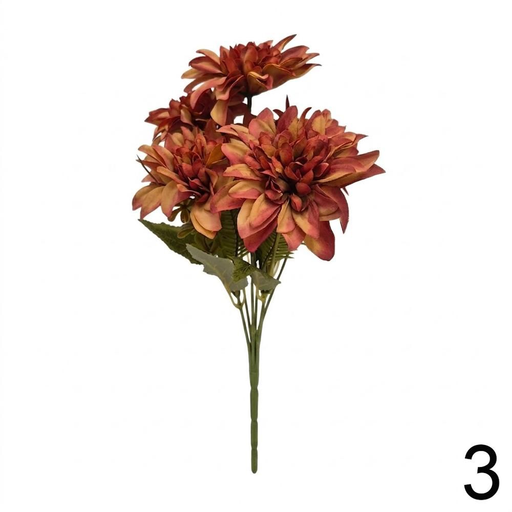 3 oranžovohnědá