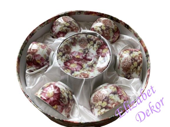 Porcelánová souprava LUČNÍ KVĚTY