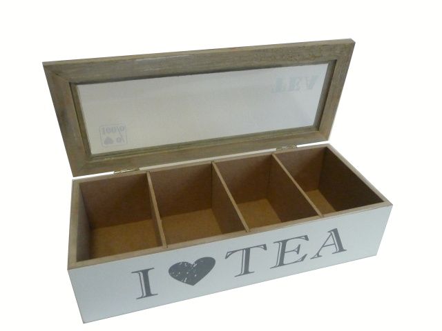 Krabička na čaj I LOVE TEA III.