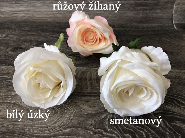 Růže květ 8 cm **
