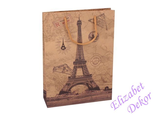 Dárková taška s Eiffelovkou
