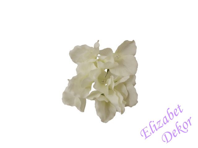 Květ Hortenzie bílý mini**