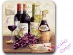 Korkové prostírání Zátiší víno - malé