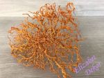 Dekorační kořen - oranžový