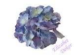 Květ Hortenzie modrofialový