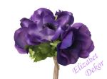 Sasanka kytice - fialová